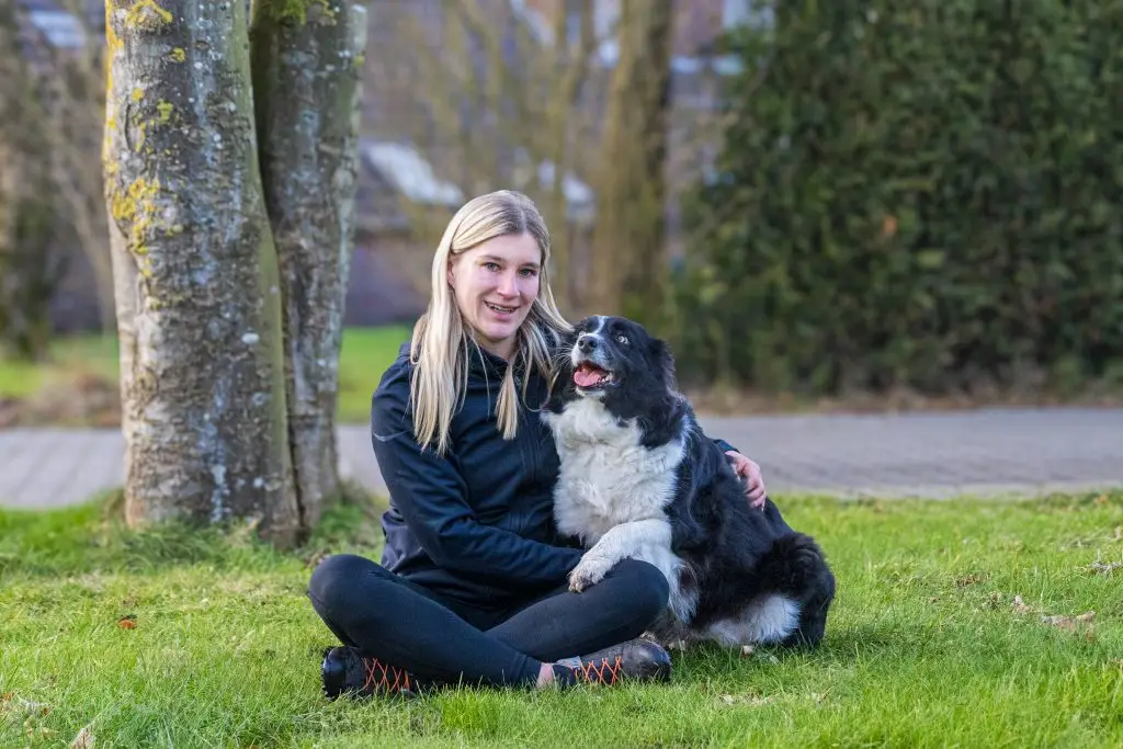 Andra beim Fotoshooting