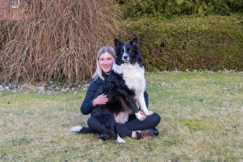 Andra beim Fotoshooting